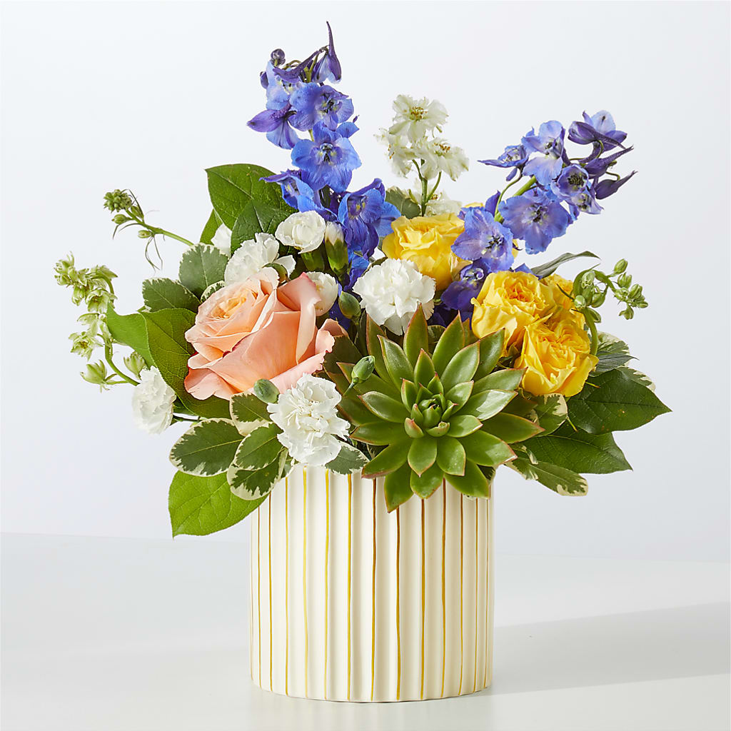 Cobalt Reverie Bouquet – Greater Oklahoma City Flower Shop, Oklahoma City OK
