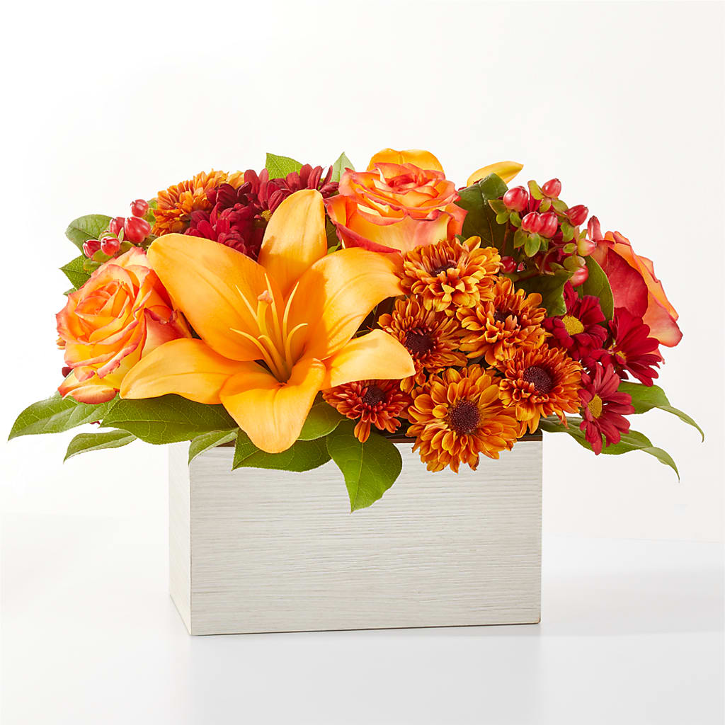 Backyard Bonfire Bouquet – Greater Oklahoma City Flower Shop, Oklahoma City OK