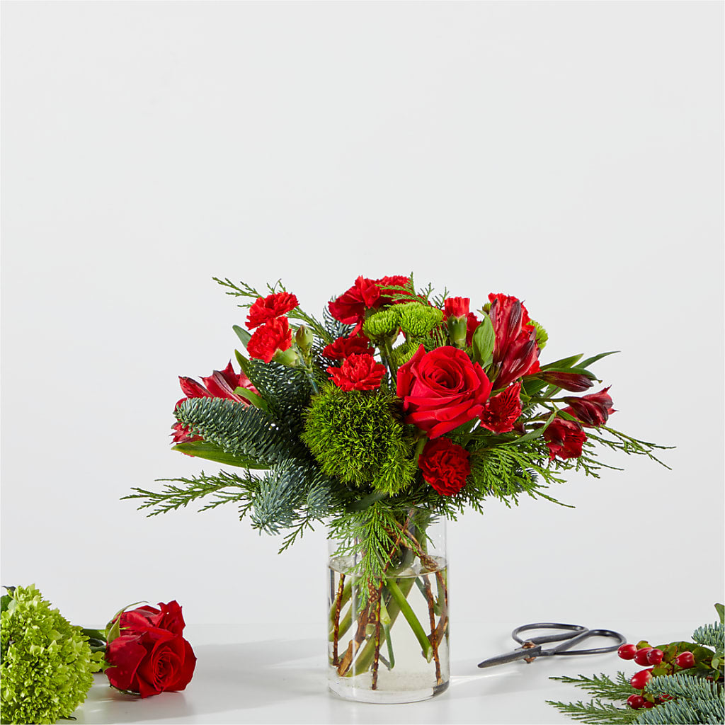 Merry Moment Bouquet – A Florist Original – Greater Oklahoma City Flower Shop, Oklahoma City OK