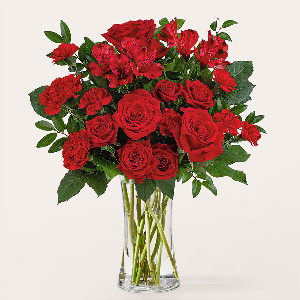 Brilliant Ruby Bouquet – Greater Oklahoma City Flower Shop, Oklahoma City OK