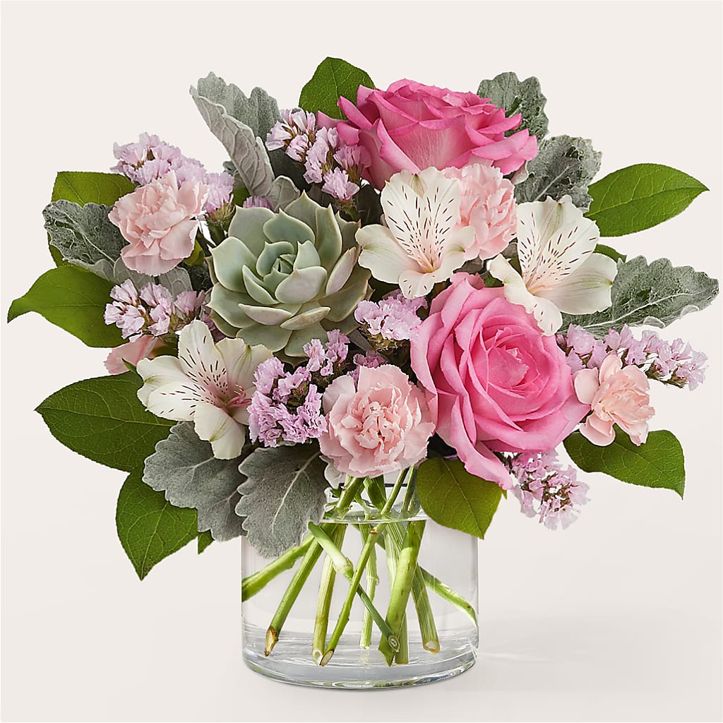 Dusty Rose Bouquet – Greater Oklahoma City Flower Shop, Oklahoma City OK