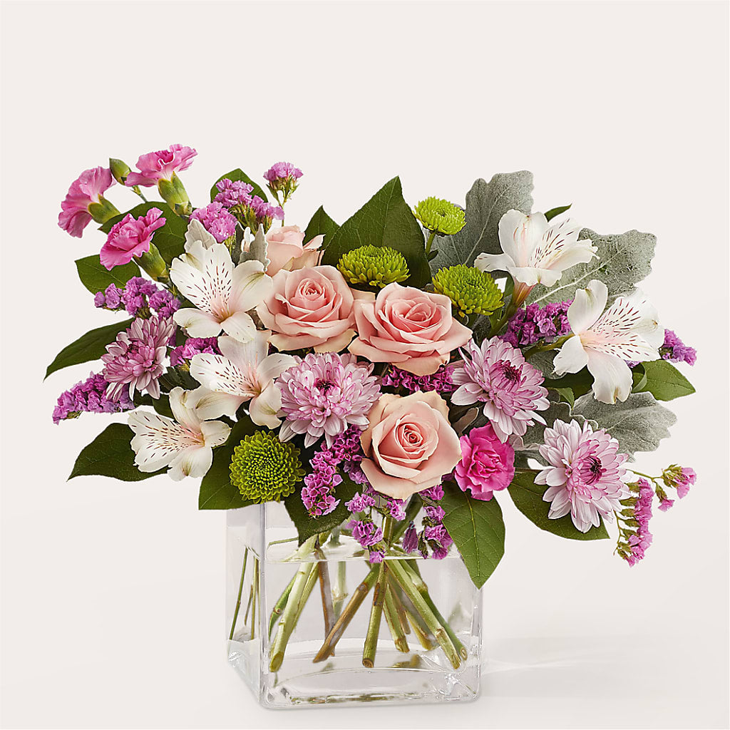 Pink Suede Bouquet – Greater Oklahoma City Flower Shop, Oklahoma City OK
