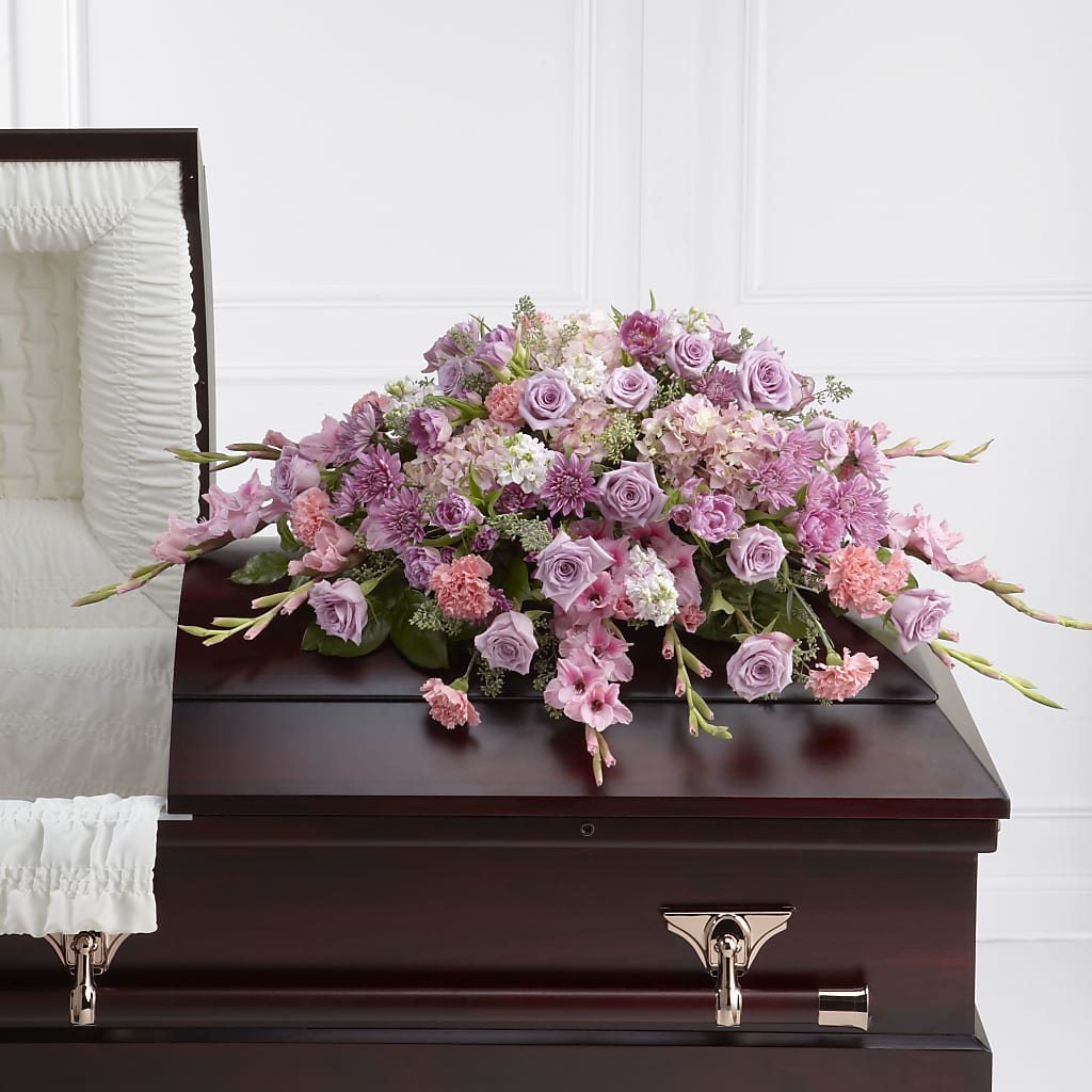 Immorata Casket Spray – Greater Oklahoma City Flower Shop, Oklahoma City OK