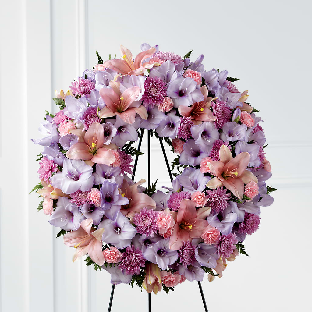 Beloved Friend Wreath – Greater Oklahoma City Flower Shop, Oklahoma City OK