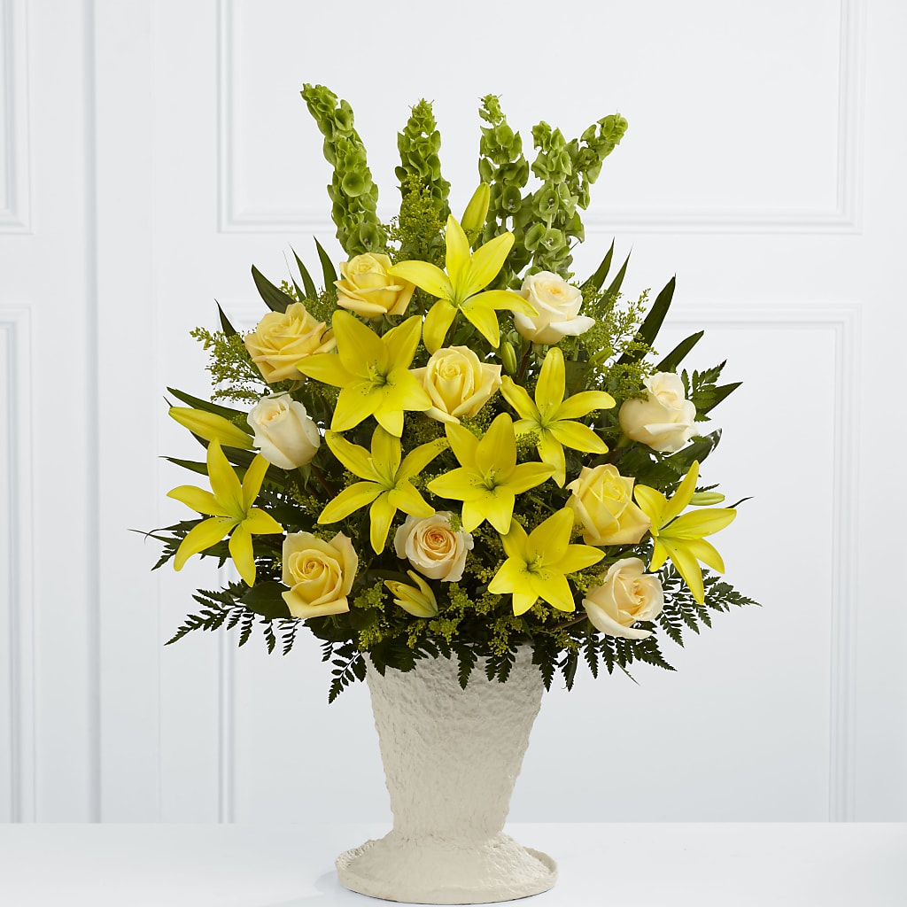 Golden Memories Arrangement – Greater Oklahoma City Flower Shop, Oklahoma City OK
