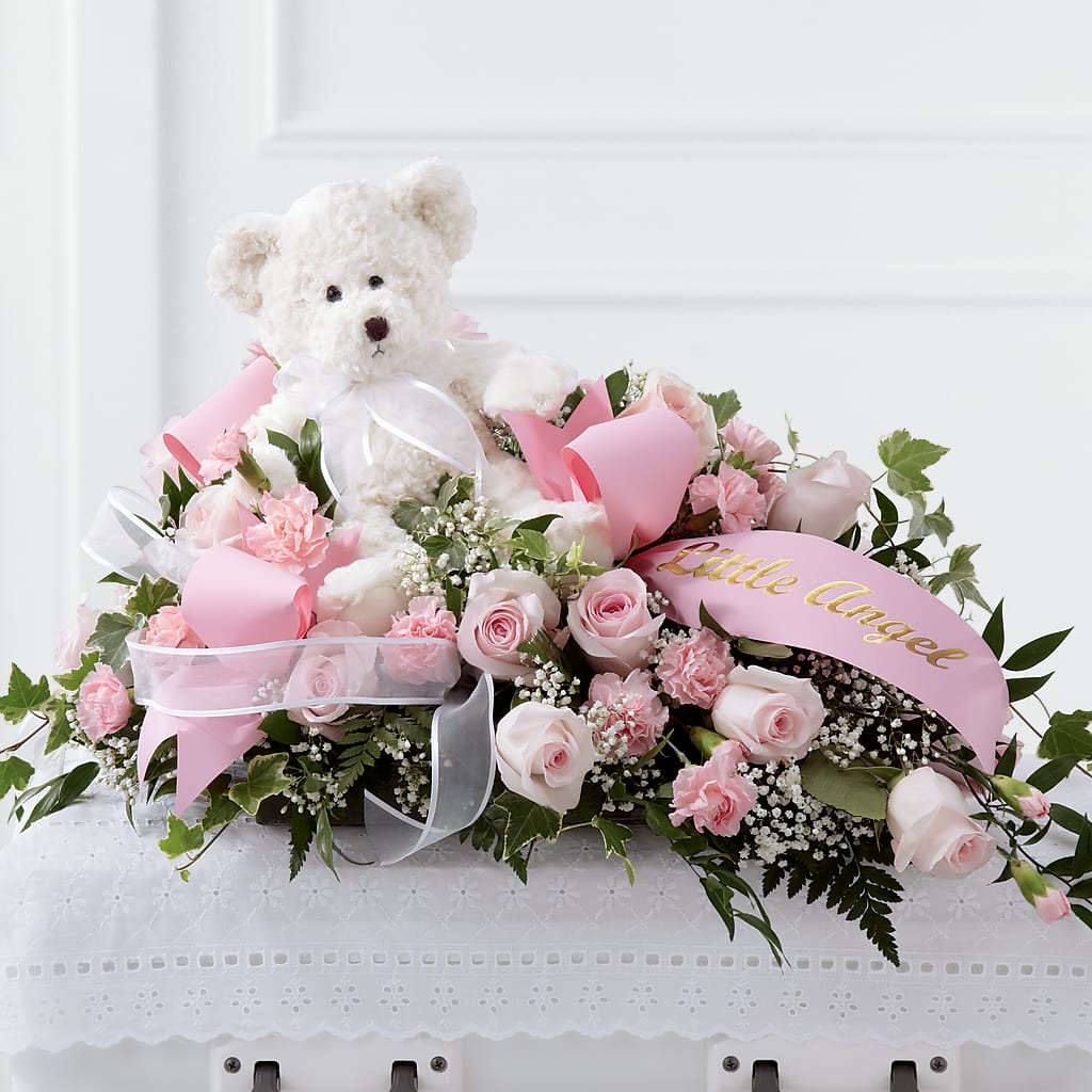 Touch of Sympathy Casket Spray – Greater Oklahoma City Flower Shop, Oklahoma City OK