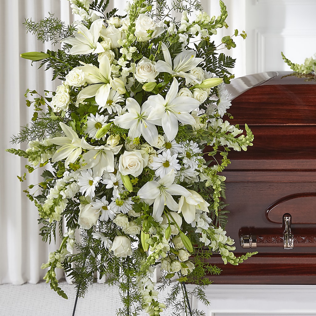 Loving Thoughts Standing Spray – Greater Oklahoma City Flower Shop, Oklahoma City OK