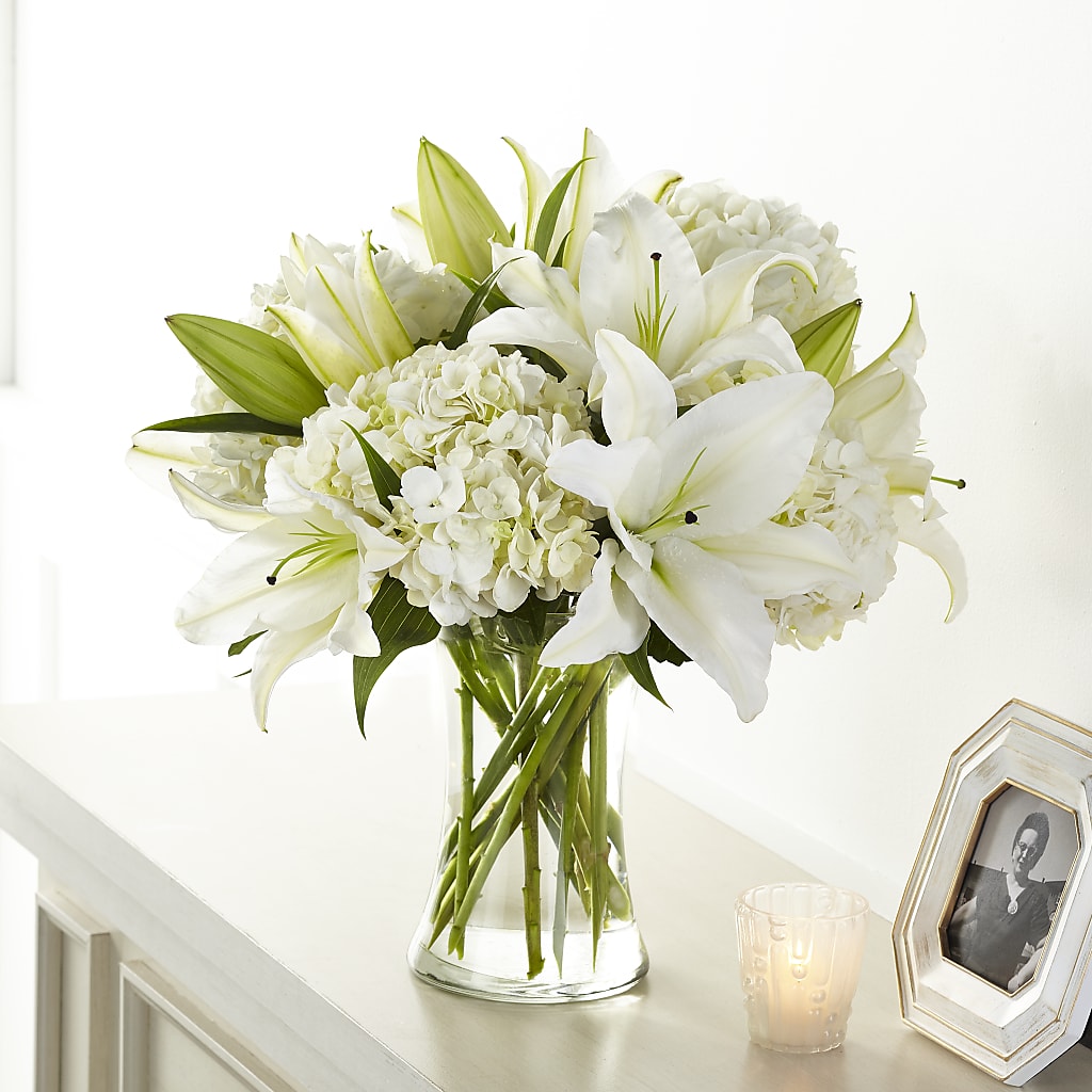 Compassionate Lily Bouquet – Greater Oklahoma City Flower Shop, Oklahoma City OK