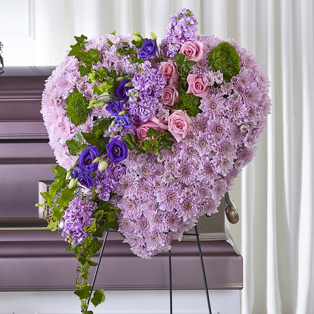 Treasured Love Standing Heart – Greater Oklahoma City Flower Shop, Oklahoma City OK