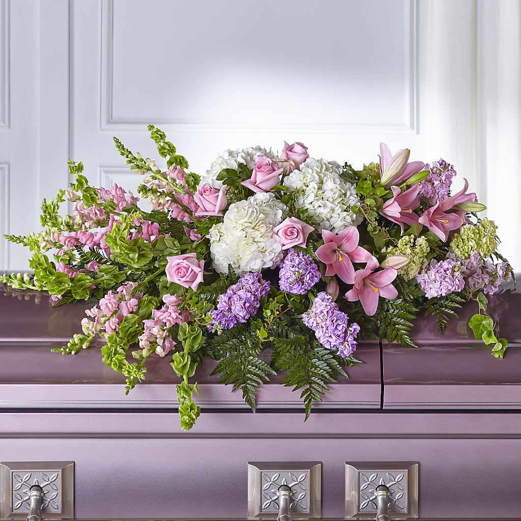 Life's Gratitude Casket Spray – Greater Oklahoma City Flower Shop, Oklahoma City OK