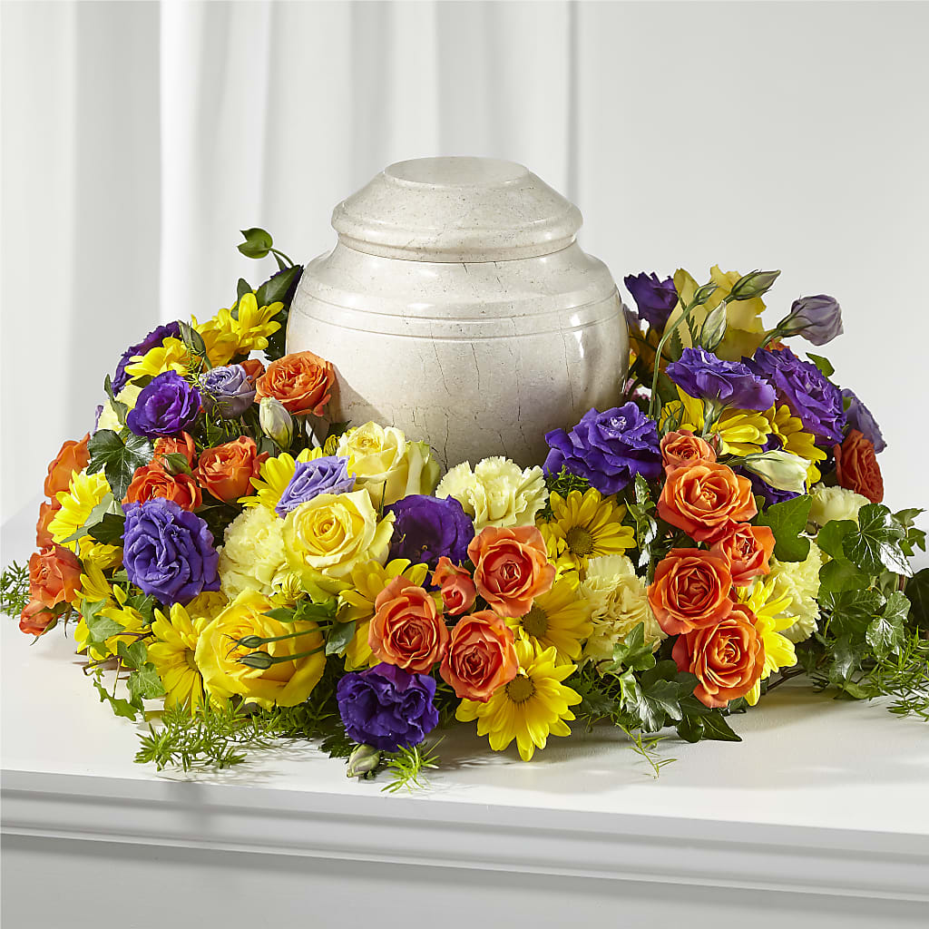 Blossoms of Remembrance Cremation Adornment – Greater Oklahoma City Flower Shop, Oklahoma City OK