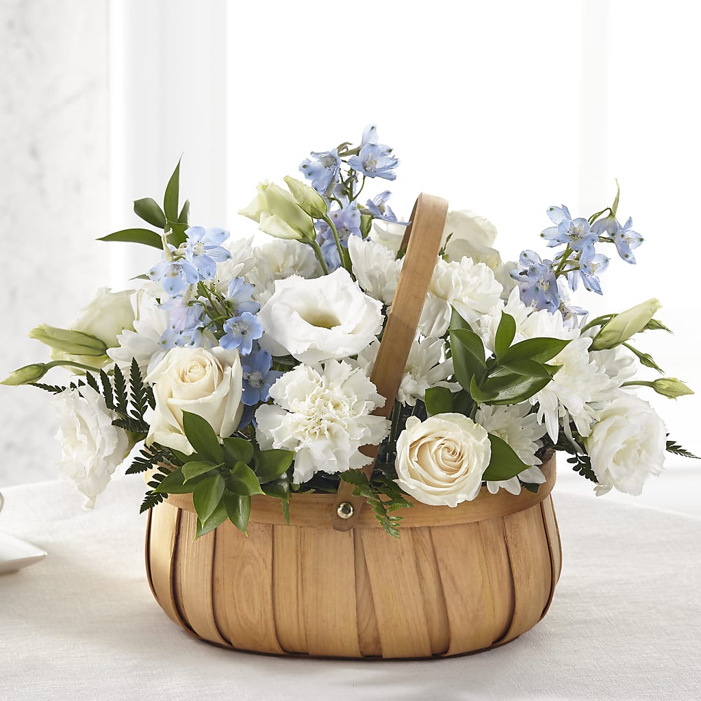 Sincerely Heartfelt Basket – Greater Oklahoma City Flower Shop, Oklahoma City OK