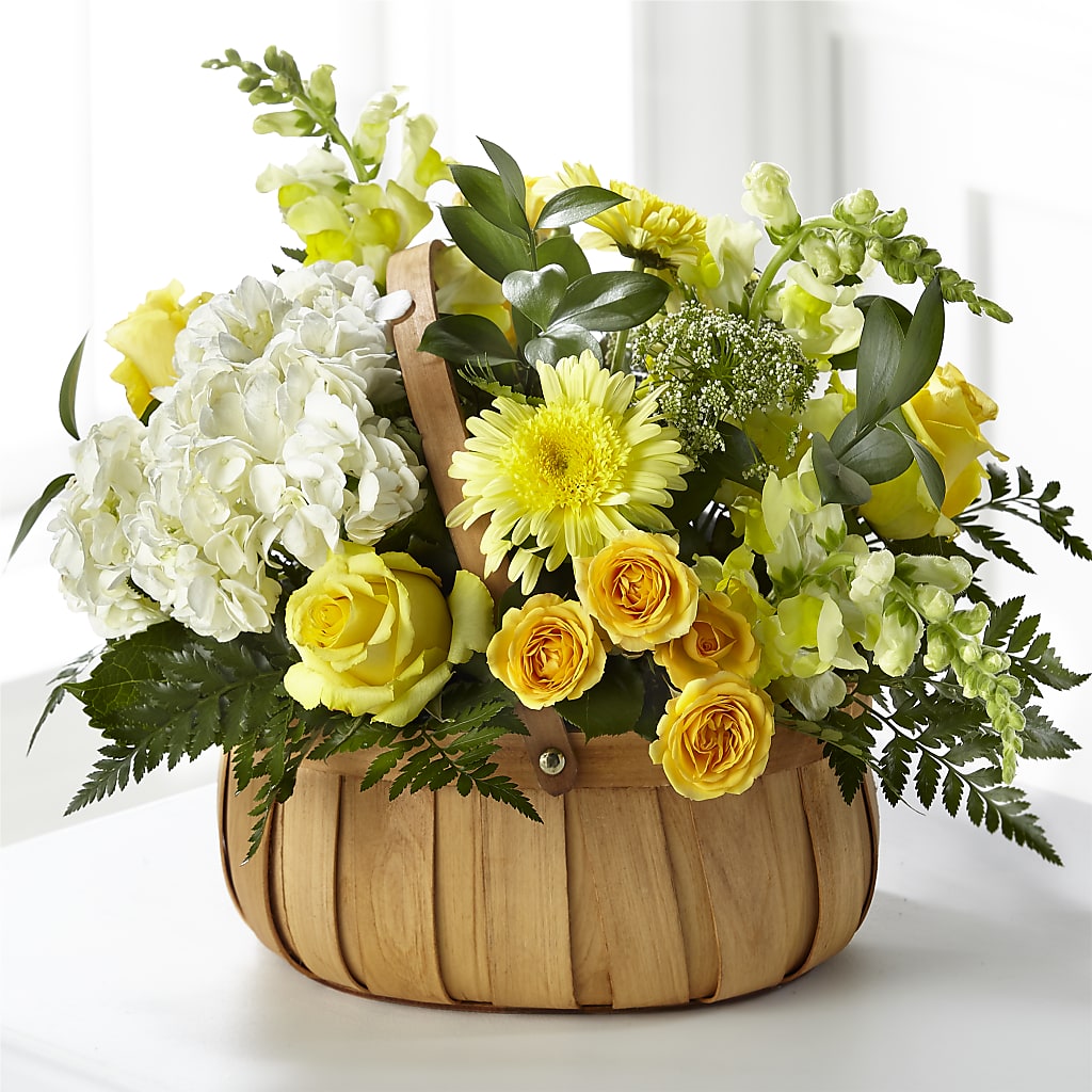 Rustic Remembrance Basket – Greater Oklahoma City Flower Shop, Oklahoma City OK
