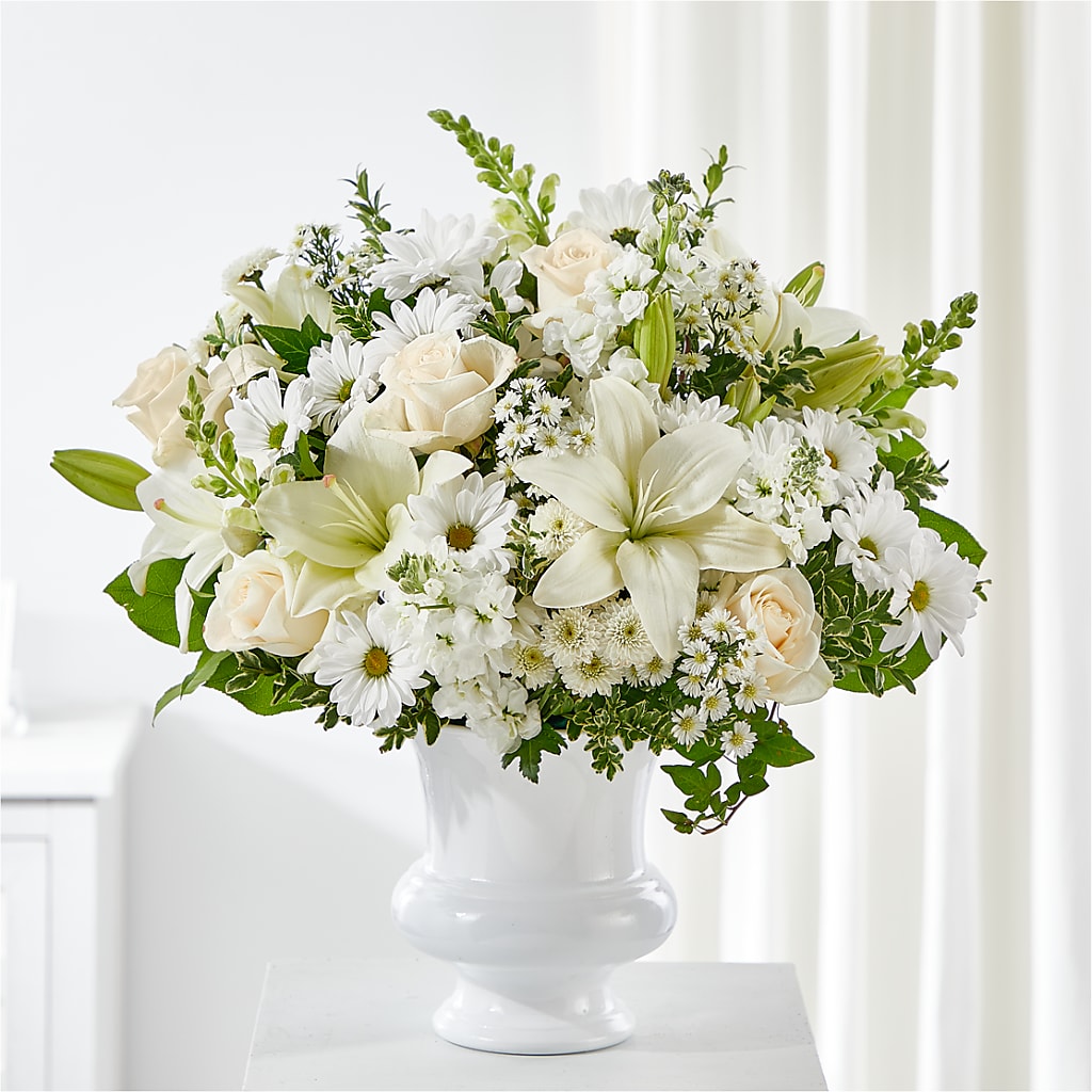 Uplifting Urn Arrangement – Greater Oklahoma City Flower Shop, Oklahoma City OK