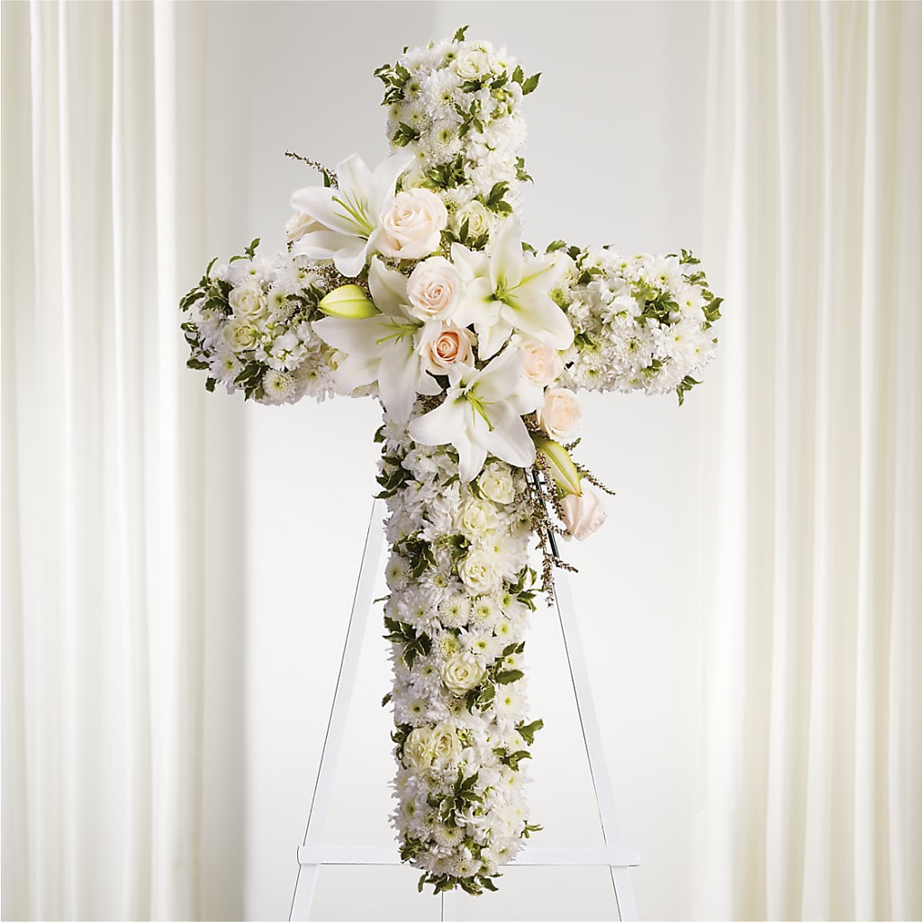 Spiritual Guidance Standing Spray – Greater Oklahoma City Flower Shop, Oklahoma City OK