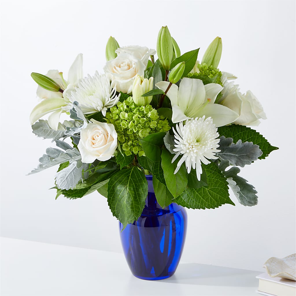 Snowy Dreams Bouquet – Greater Oklahoma City Flower Shop, Oklahoma City OK