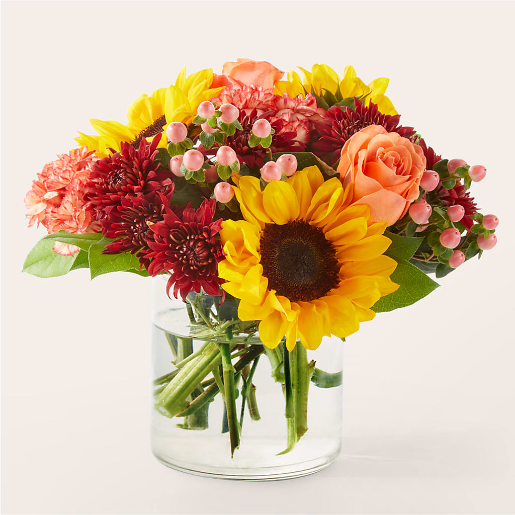 September Sunset Bouquet – Greater Oklahoma City Flower Shop, Oklahoma City OK