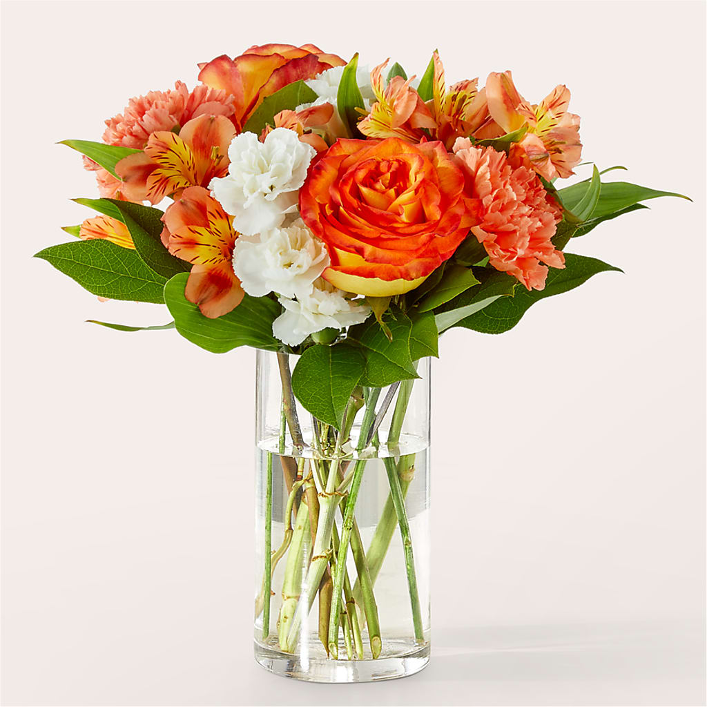 Apricot Glow Bouquet – Greater Oklahoma City Flower Shop, Oklahoma City OK