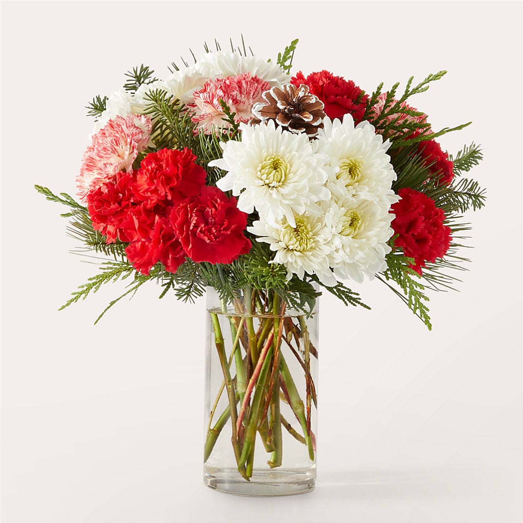 Candy Cane Lane Bouquet – Greater Oklahoma City Flower Shop, Oklahoma City OK