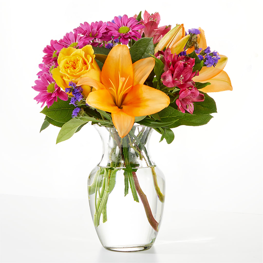 Colorful Visions Bouquet – Greater Oklahoma City Flower Shop, Oklahoma City OK