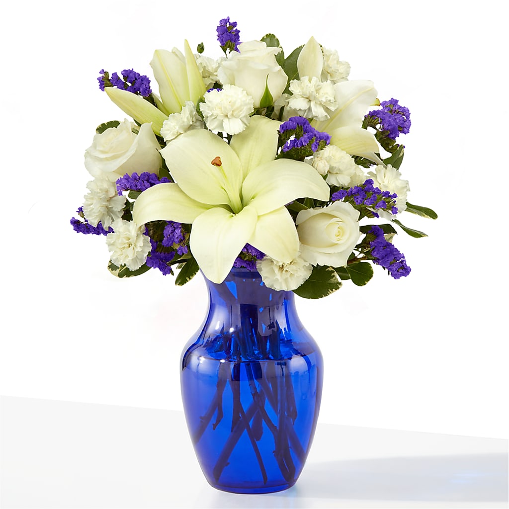 Sapphire Rush Bouquet – Greater Oklahoma City Flower Shop, Oklahoma City OK