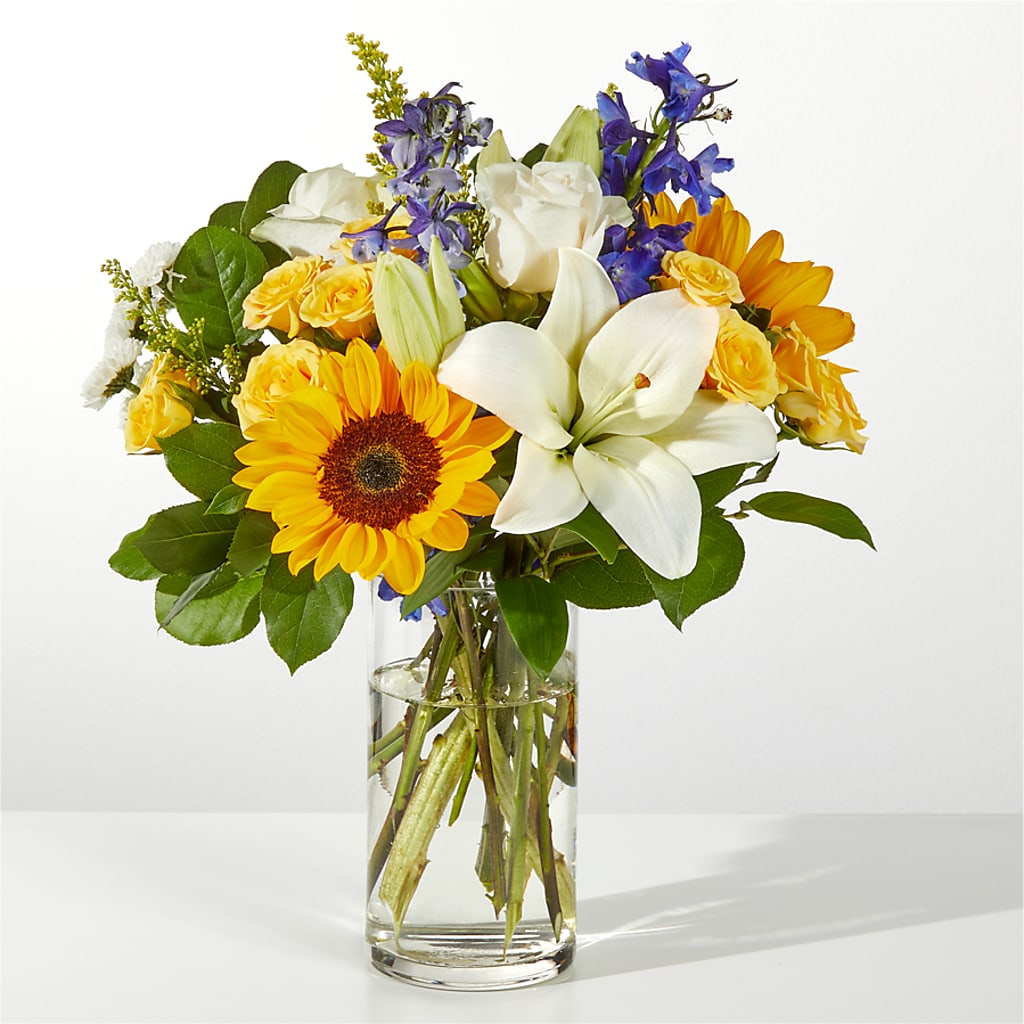 Wonderfully Sunny Bouquet – Greater Oklahoma City Flower Shop, Oklahoma City OK