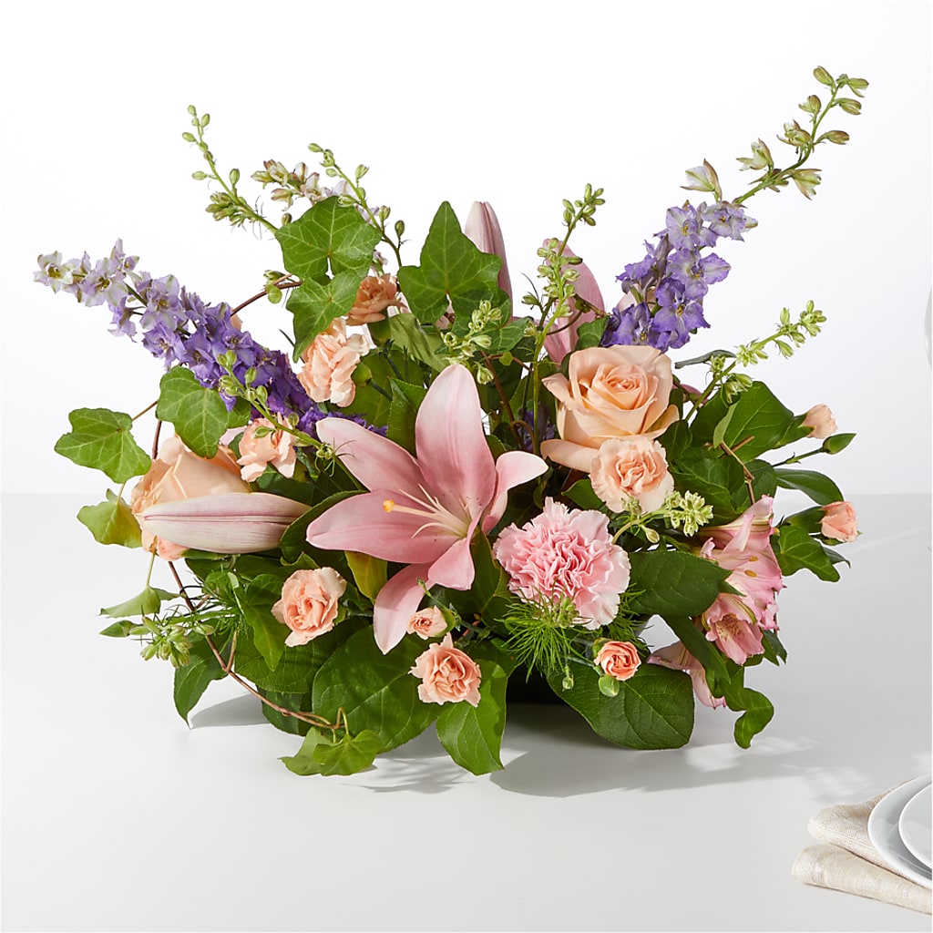 Blossom Time Centerpiece – Greater Oklahoma City Flower Shop, Oklahoma City OK