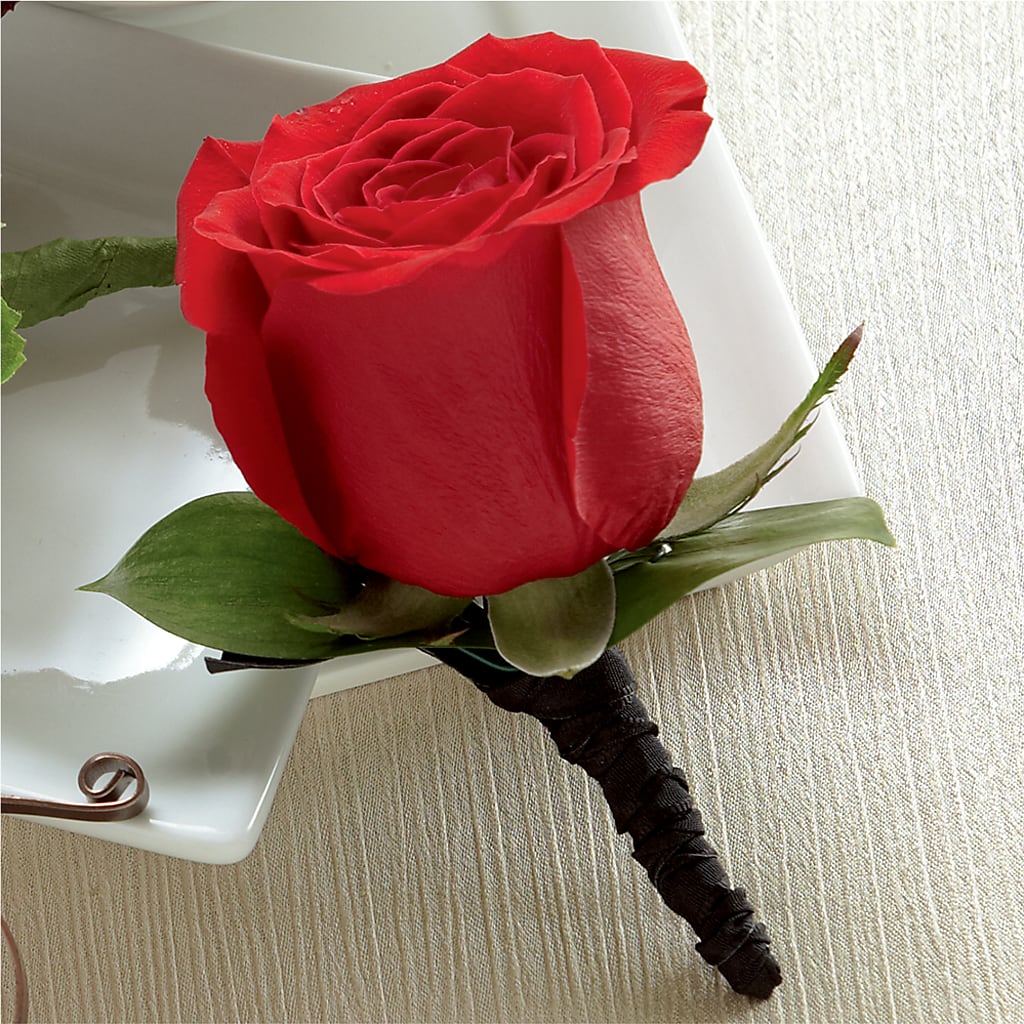 Red Rose Boutonniere – Greater Oklahoma City Flower Shop, Oklahoma City OK