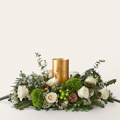 Chestnuts Roasting Centerpiece –  Greater Oklahoma City Flower Shop, Oklahoma City OK