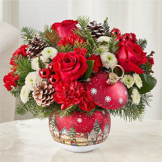 Christmas Carols Ornament –  Greater Oklahoma City Flower Shop, Oklahoma City OK