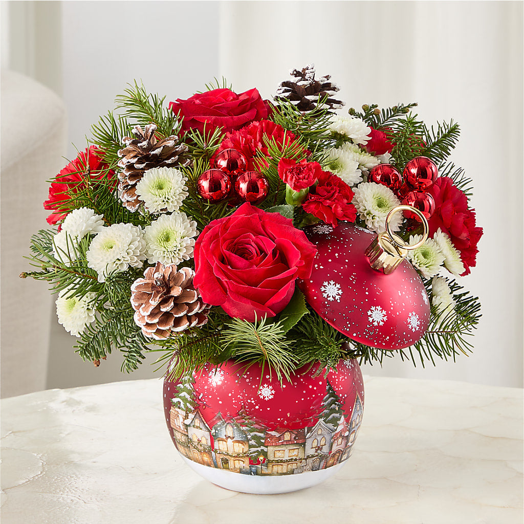 Christmas Carols Ornament –  Greater Oklahoma City Flower Shop, Oklahoma City OK