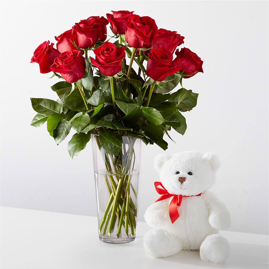 Romantic Long Stem Red Rose Bouquet Bundles –  Greater Oklahoma City Flower Shop, Oklahoma City OK