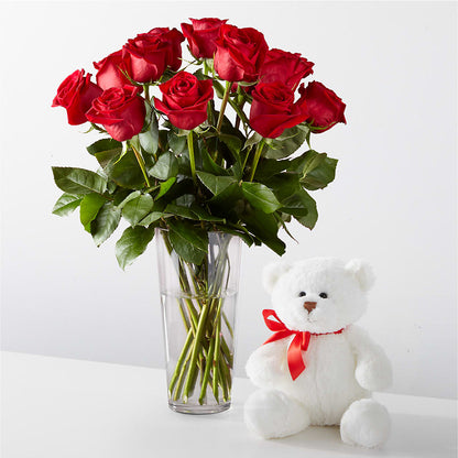 Romantic Long Stem Red Rose Bouquet Bundles –  Greater Oklahoma City Flower Shop, Oklahoma City OK