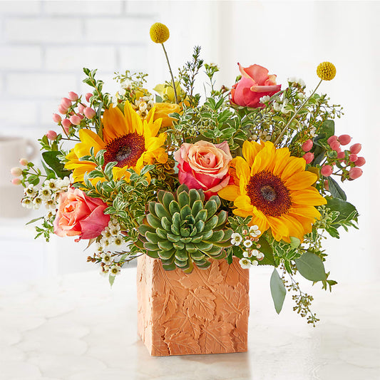 Sunflower Season Bouquet – GREATER OKLAHOMA CITY FLOWER SHOP, Oklahoma City OK