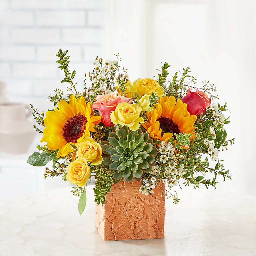 Sunflower Season Bouquet –  Greater Oklahoma City Flower Shop, Oklahoma City OK