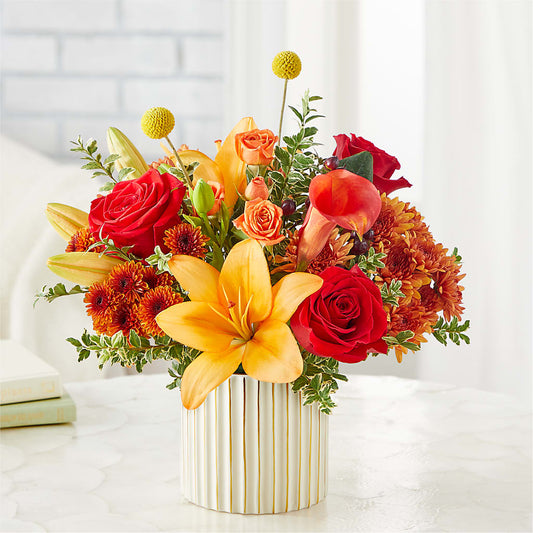 Scarlet Skies Bouquet –  Greater Oklahoma City Flower Shop, Oklahoma City OK
