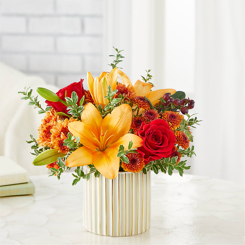 Scarlet Skies Bouquet –  Greater Oklahoma City Flower Shop, Oklahoma City OK