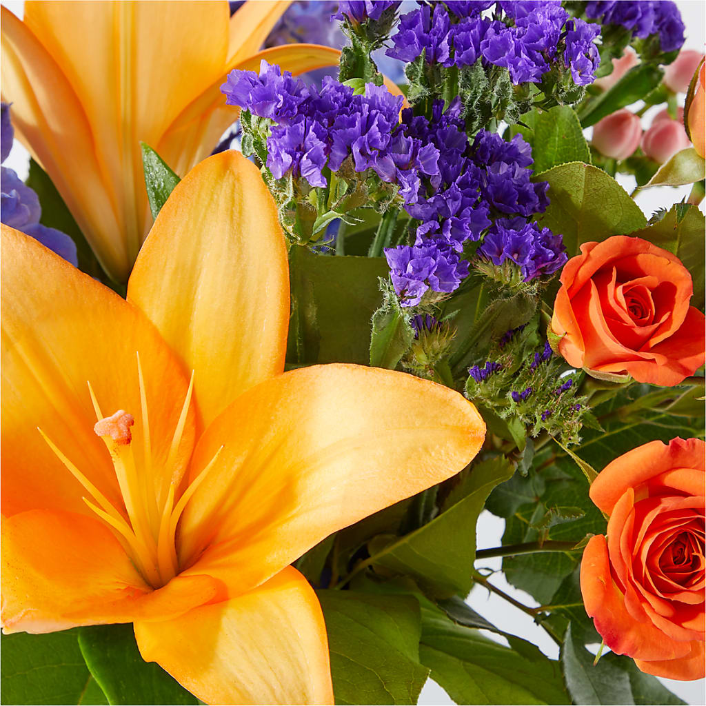 Radiant Citrus Bouquet –  Greater Oklahoma City Flower Shop, Oklahoma City OK
