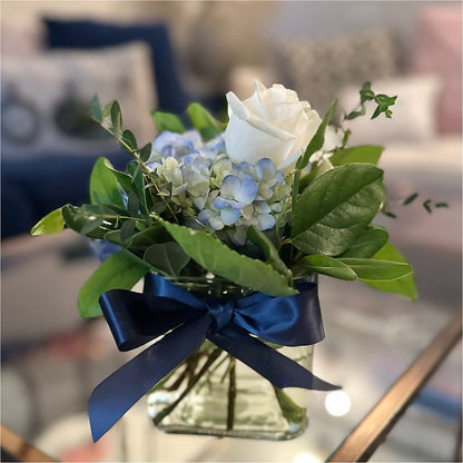 Sky Blue Delight Bouquet –  Greater Oklahoma City Flower Shop, Oklahoma City OK
