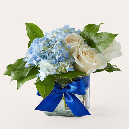 Sky Blue Delight Bouquet –  Greater Oklahoma City Flower Shop, Oklahoma City OK