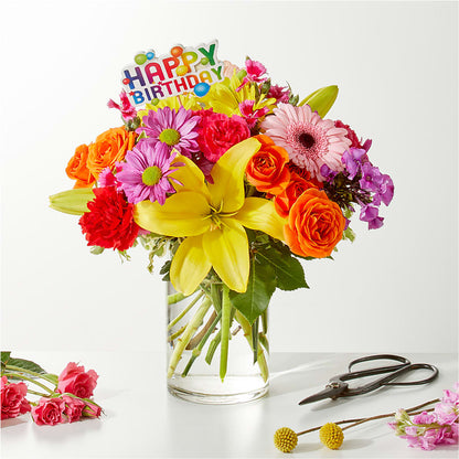 Cue the Confetti - A Florist Original –  Greater Oklahoma City Flower Shop, Oklahoma City OK