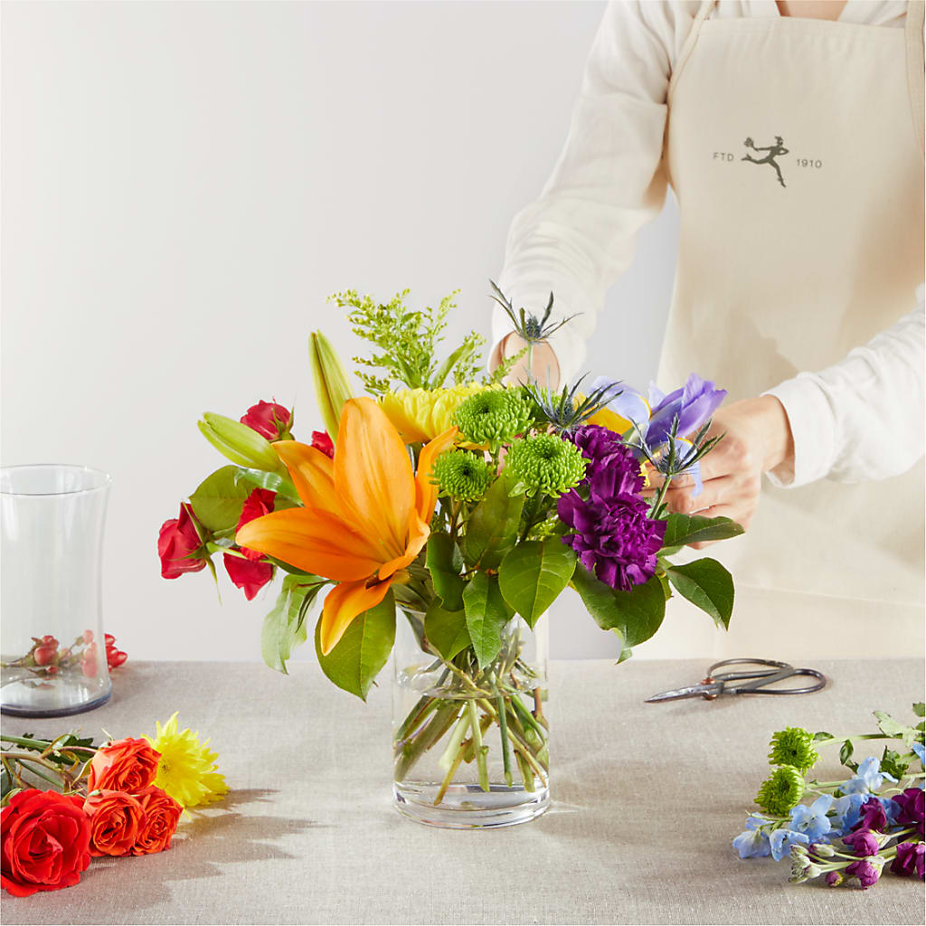 Summer Spectra - A Florist Original –  Greater Oklahoma City Flower Shop, Oklahoma City OK