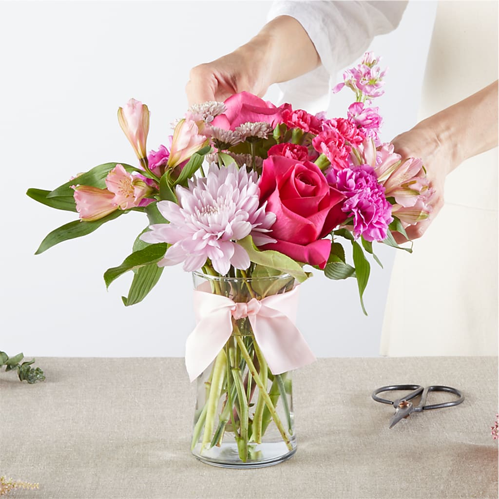 Pink Ribbon - A Florist Original –  Greater Oklahoma City Flower Shop, Oklahoma City OK