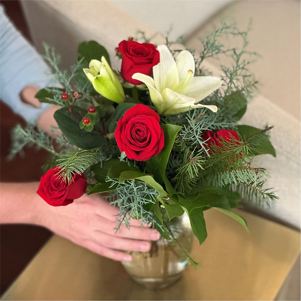 Glittering Lights Bouquet –  Greater Oklahoma City Flower Shop, Oklahoma City OK