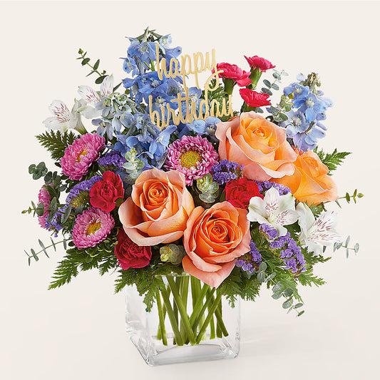 Birthday Bash Bouquet –  Greater Oklahoma City Flower Shop, Oklahoma City OK