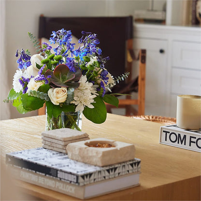 Cerulean Waves Bouquet –  Greater Oklahoma City Flower Shop, Oklahoma City OK