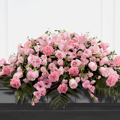 Garden of Comfort Casket Spray (Standard) –  Greater Oklahoma City Flower Shop, Oklahoma City OK