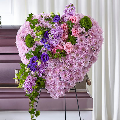 Treasured Love Standing Heart –  Greater Oklahoma City Flower Shop, Oklahoma City OK