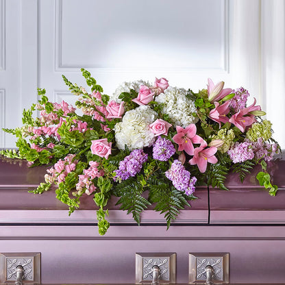 Life's Gratitude Casket Spray –  Greater Oklahoma City Flower Shop, Oklahoma City OK