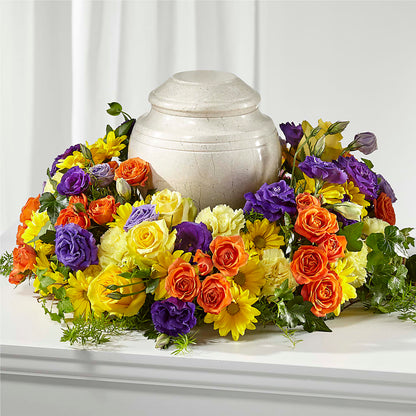 Blossoms of Remembrance Cremation Adornment –  Greater Oklahoma City Flower Shop, Oklahoma City OK